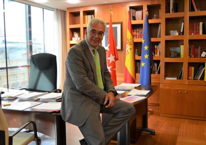 Carlos Izquierdo, consejero de Administración Local y Digitalización de la Comunidad de Madrid