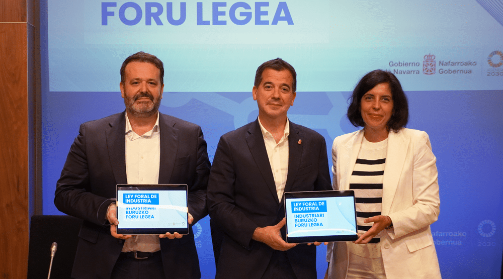 La nueva Ley Foral de Industria impulsará la transición ecológica y digital